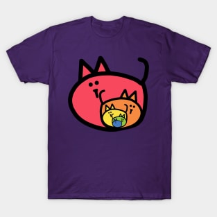 Rainbow Cats Nest T-Shirt